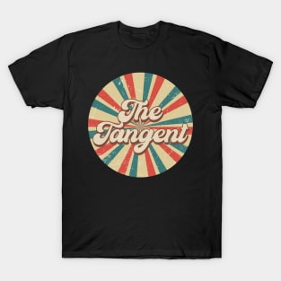 Circle Design Tangent Proud Name Birthday 70s 80s 90s Styles T-Shirt